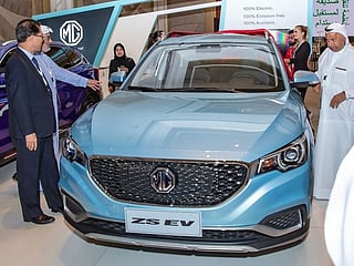 MG Motor launches its first electric vehicle, the ZS EV, for the Middle East