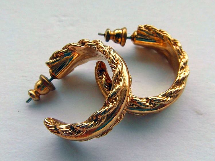vintage gold earrings generic