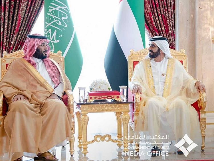 Sheikh Mohammed, Prince Salman