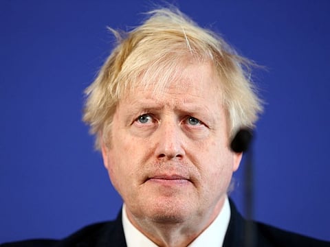 Boris Johnson, U.K. prime minister, pauses during a news conference in London, U.K. on Friday, Nov. 29, 2019. 