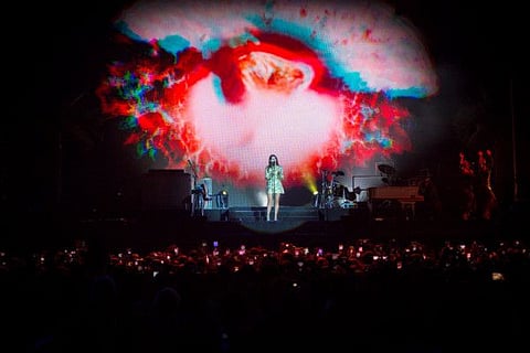 Lana Del Rey romances Abu Dhabi for the first time