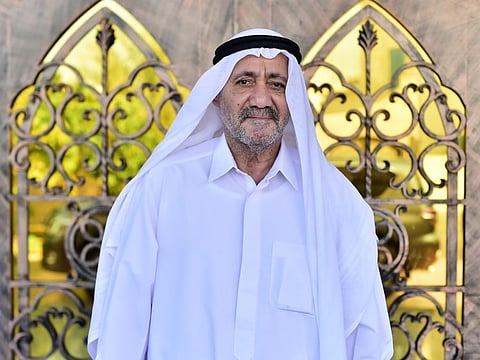 Yousuf Darwish Al Darwish at his home in Dubai on 30th November, 2019. Photo Clint Egbert/Gulf News
