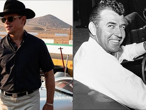 Matt Damon plays Carroll Shelby, one of the two protagonists in Ford v Ferrari. Shelby is remembered as a key figure in the history of the Ford Motor Company. He was a talented racer-turned-designer known for his work on the AC Cobra and Mustang for the Ford Motor Company.