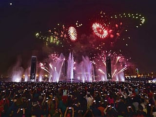 Photos: UAE National Day Fireworks