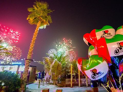 La Mer Fireworks for UAE National Day 2019