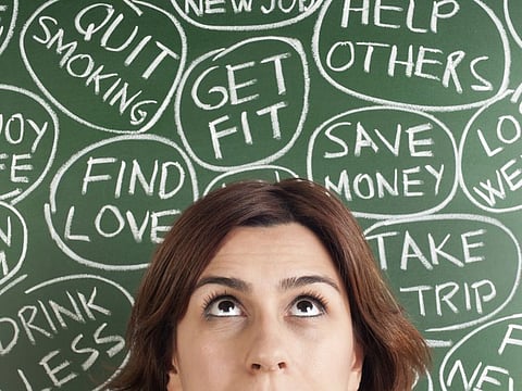 New Year resolutions: For many the New Year is the time to ring out the old and ring in the new
