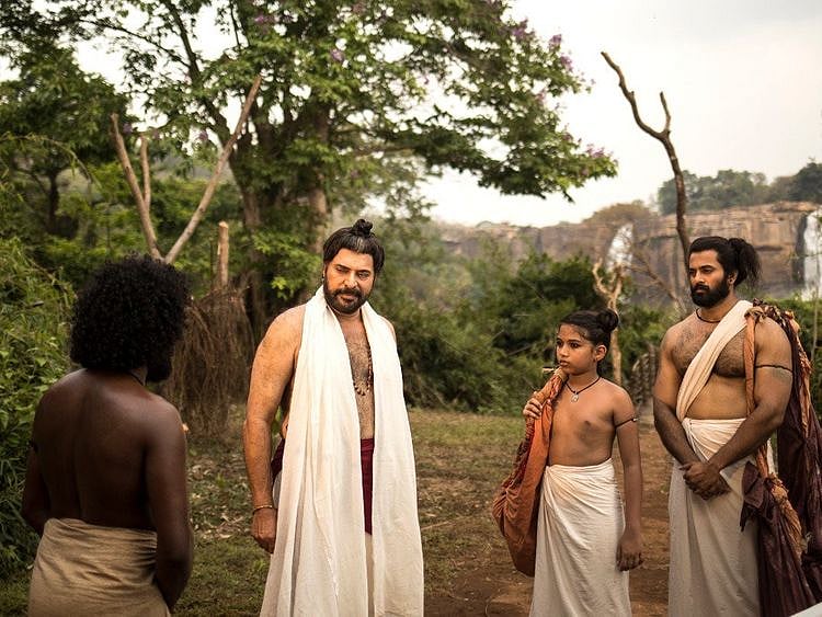 Mammootty and Unni Mukundan in Mamangam (2019)-1575452559120