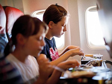 At cruising altitude humidity levels in the cabin are kept low, drying out the nose. As a result, the taste buds shift into low gear (taste and smell are inextricably linked).