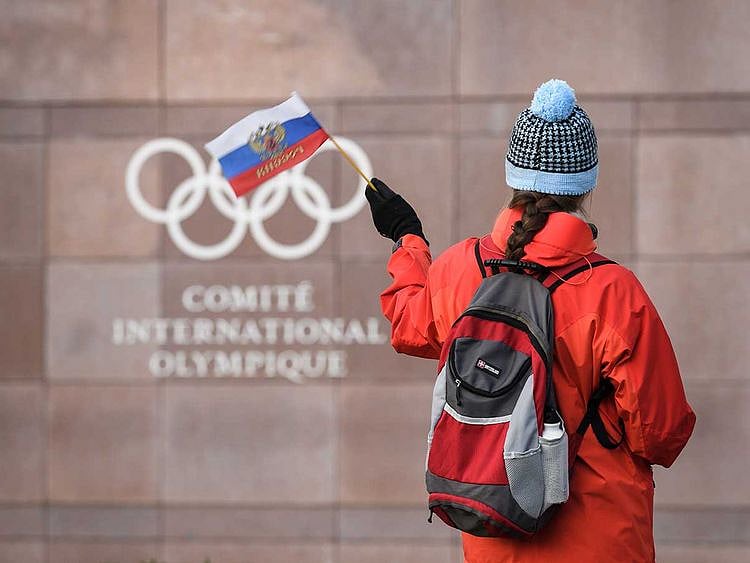 Russia banned
