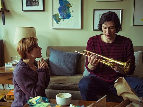 Adam Driver and Scarlett Johansson in 'Marriage Story'.