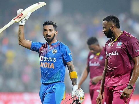 India's KL Rahul starred against West Indies.