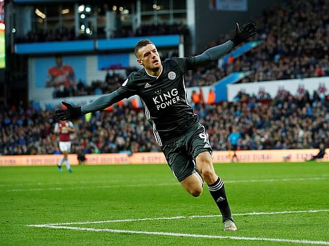 Leicester's Jamie Vardy, on 16 goals this season so far, may be sparingly used during the crammed year-end calendar. 