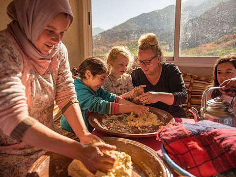 Intrepid Travel organizes homestays in the village of Aroumd, Morocco