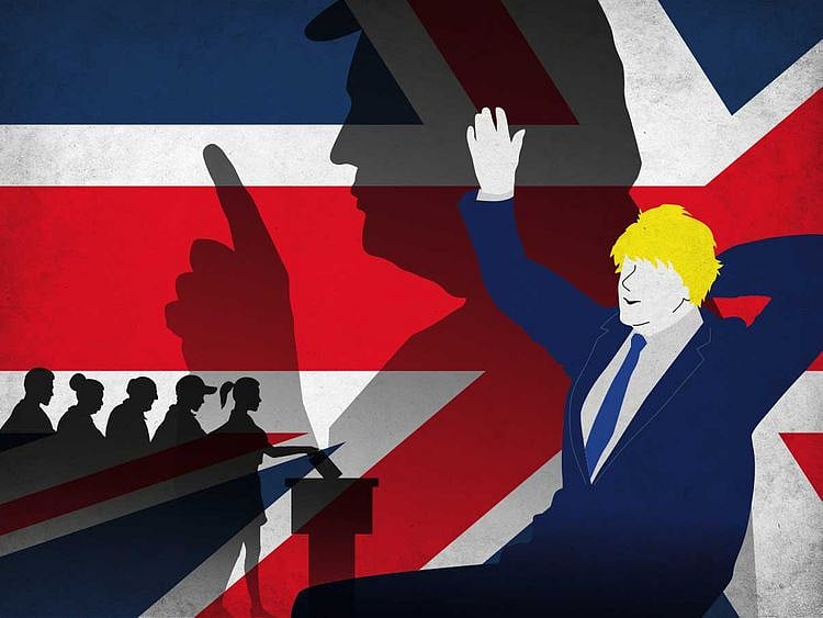 Boris and Trump