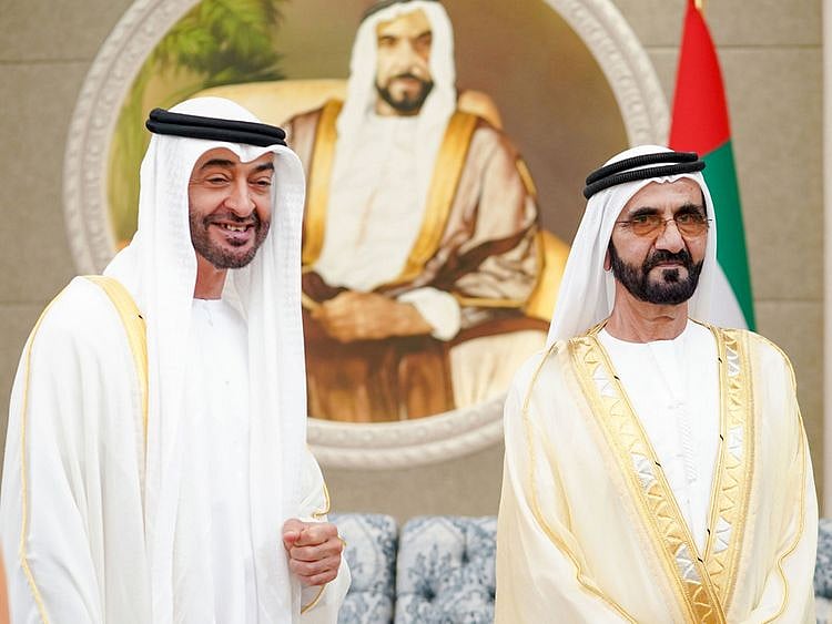 Sheikh Mohamed and Sheikh Mohammed