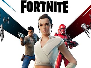 Video: Fortnite gamers flock to get sneak peek of 'Star Wars' movie