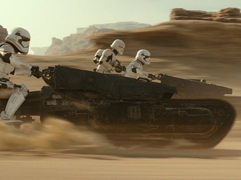 Stormtroopers in 'Star Wars: The Rise of Skywalker'. 