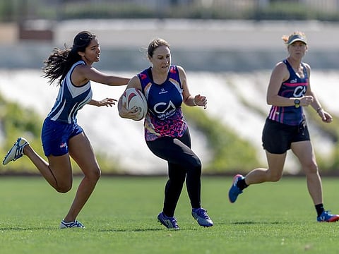  The UAE’s Aetna Super 6s Touch League is open to all.