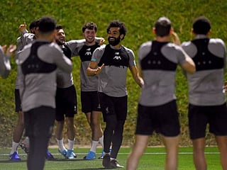 In pictures: Liverpool in training for the Club World Cup