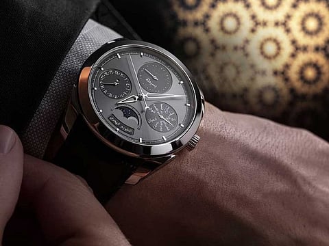 brand Parmigiani Fleurier launched the world’s first wristwatch to use the Hijri calendar.