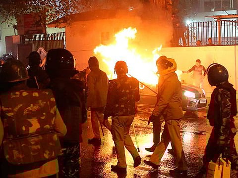 As the violence raged in Delhi, the police was either mystifyingly inept or openly complicit  
