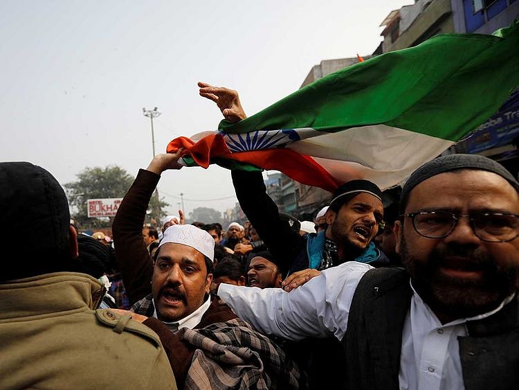 India protest Jama Masjid