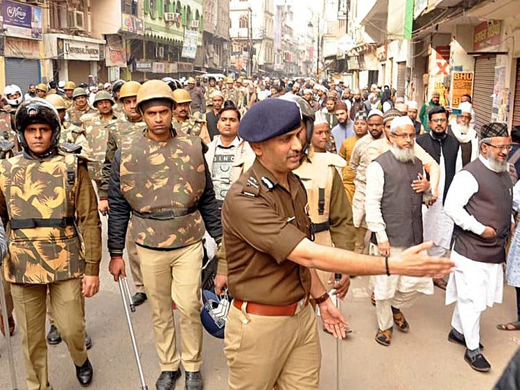 Protest CAA in Lucknow