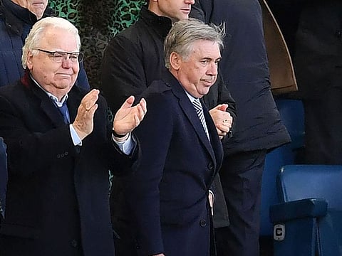 Carlo Ancelotti, the newly appointed Everton boss. 