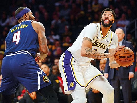 Lakers' Anthony Davis.