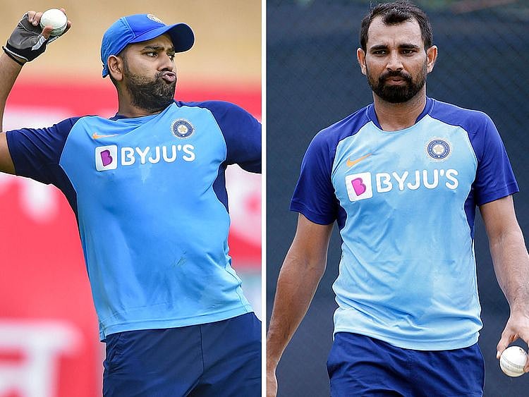 Rohit Sharma and Mohammad Shami