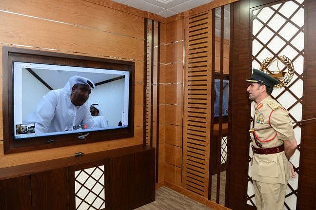 NAT 191226 Video conference rooms at Dubai police-1577514909628