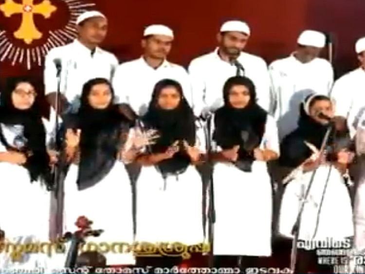 The Christmas service