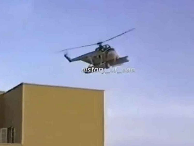 A screen grab from the video - Santa is coming