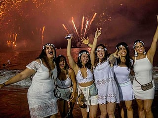 In pictures: New Year's eve celebrations and fireworks around the world