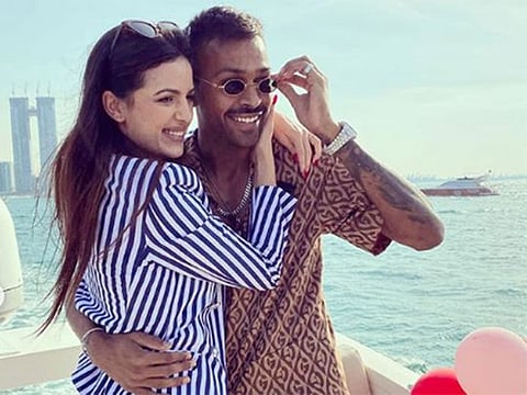 Photos: Hardik Pandya announces engagement with Serbian actress Natasa Stankovic in Dubai