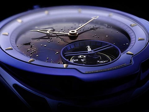 DeBethune DB28 Tourbillon Meteorite Dial