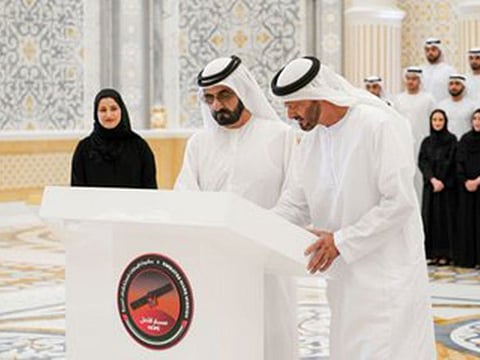UAE leaders sign