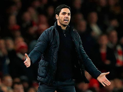 Mickel Arteta, the Arsenal coach.