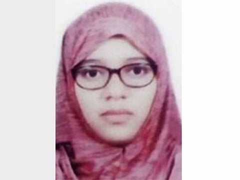 Nimisha (above) is currently lodged in a Kabul jail. The news of Keralites joining Daesh surfaced after the Kerala government contacted various central agencies - IB, NIA, RAW in 2016 about the veracity of reports about 19 missing people from the state and according to some of the relatives they are believed to have joined the Daesh.