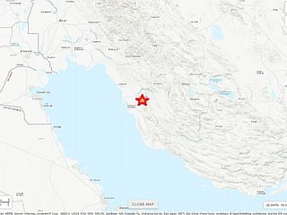 4.9 magnitude earthquake hits Iran near nuclear power plant