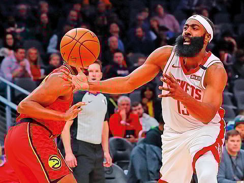 Houston Rockets' James Harden.