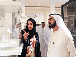 Look: Sheikh Mohammed Bin Rashid visits Jumeirah Archaeological Site