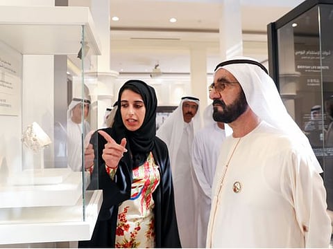 Look: Sheikh Mohammed Bin Rashid visits Jumeirah Archaeological Site