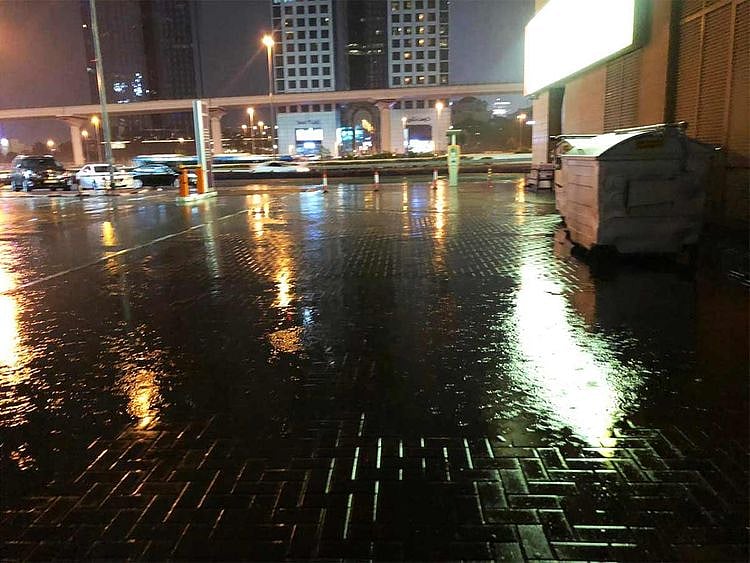 Rain in Dubai