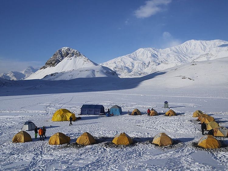 WPK 200110 Pakistan Youth Outreach Foundation and Hindukush Mountaineering and Adventure Club organized the valley’s first youth ski and mountaineering training camp. Image Credit - PYOF-1578662342768