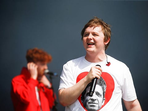 Scottish singer Lewis Capaldi performs on the Other Stage during Glastonbury Festival in Somerset, Britain June 29, 2019.