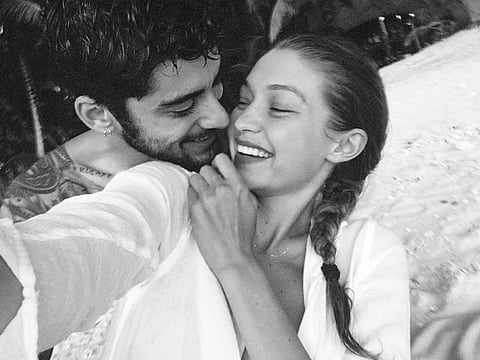 Zayn Malik and Gigi Hadid.