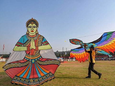 India Kite festival marks Makar Sankranti