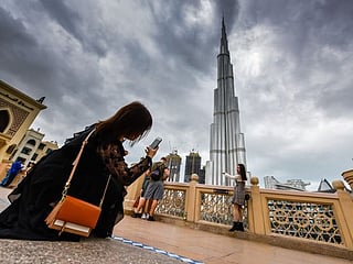 Cold air, low pressure unsettles UAE weather