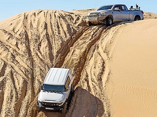 Gulf News Fun Drive: Watch droves of cars in action